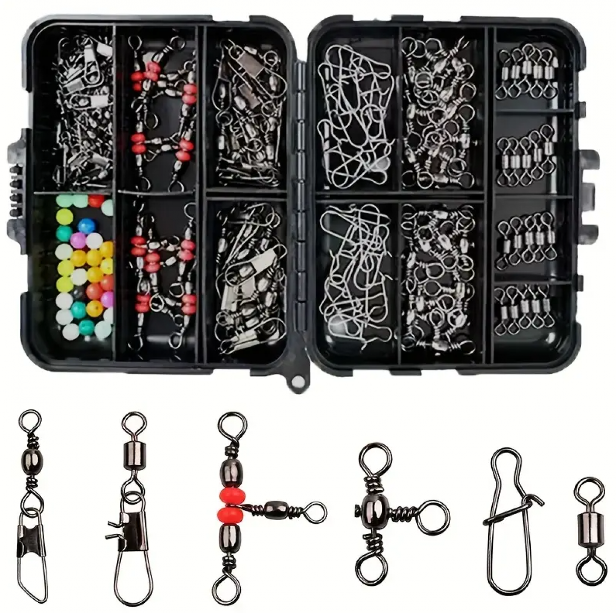 140 pcs. Fishing Accessories Set with Box