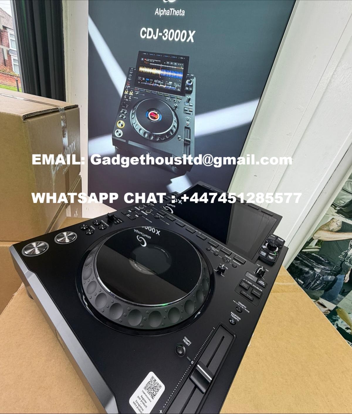 AlphaTheta CDJ-3000X, AlphaTheta Euphonia, Pioneer CDJ-3000, Pioneer DJ DJM-A9, Pioneer CDJ-2000NXS2, Pioneer DJM-900NXS2, Pioneer DJ DJM-V10 ,  Denon DJ Prime 4+ ,  AlphaTheta XDJ-AZ, AlphaTheta OMNIS-DUO, Pioneer DJ OPUS-QUAD, Pioneer  XDJ-RX3
