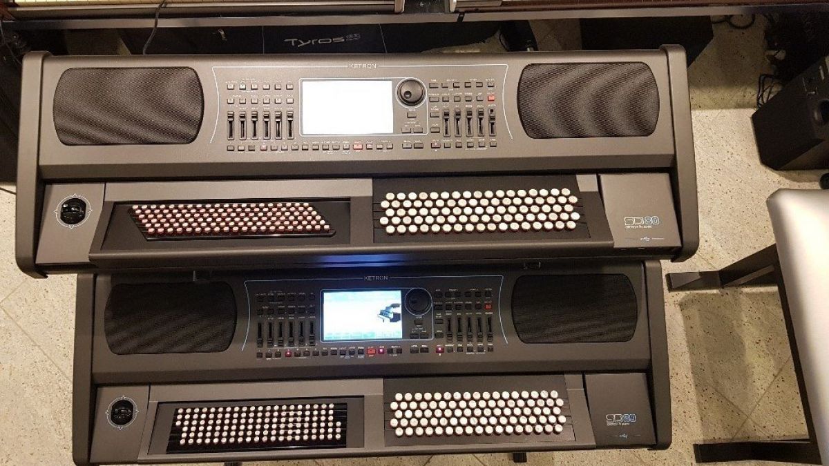 Ketron EVENT 61-Võti, Ketron SD80-kromaatiline / Ketron SD60/SD60K, Ketron SD9, Ketron SD7, Ketron SD90 korrastaja moodul, Nord Electro 6D 61-võti, Nord Electro 5D