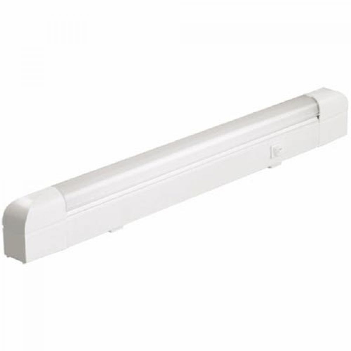 Luminaire with fluorescent lamp and switch LPO 3011 4000K