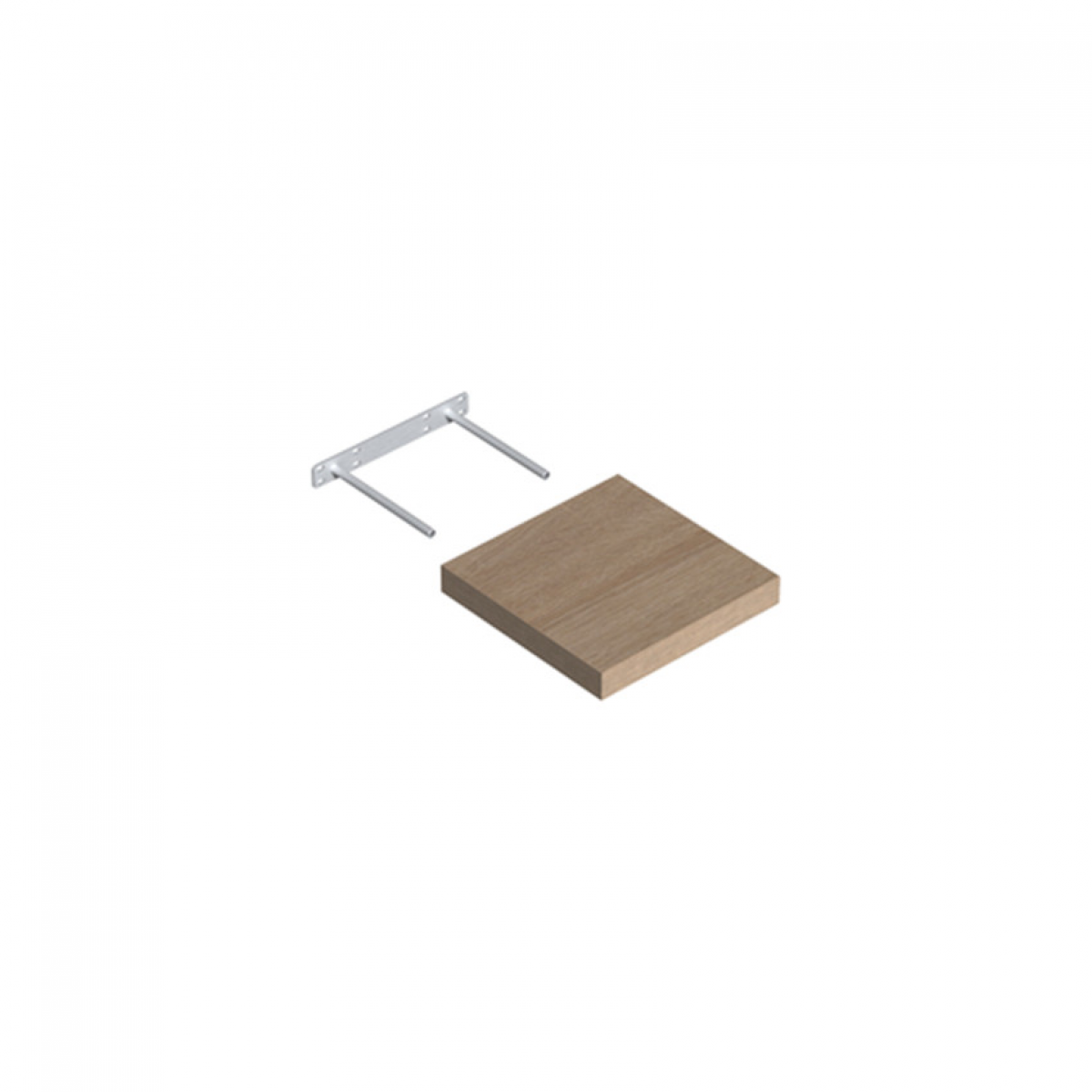 Floating Shelf FS DS 235×235 mm Oak Sonoma DOMAX