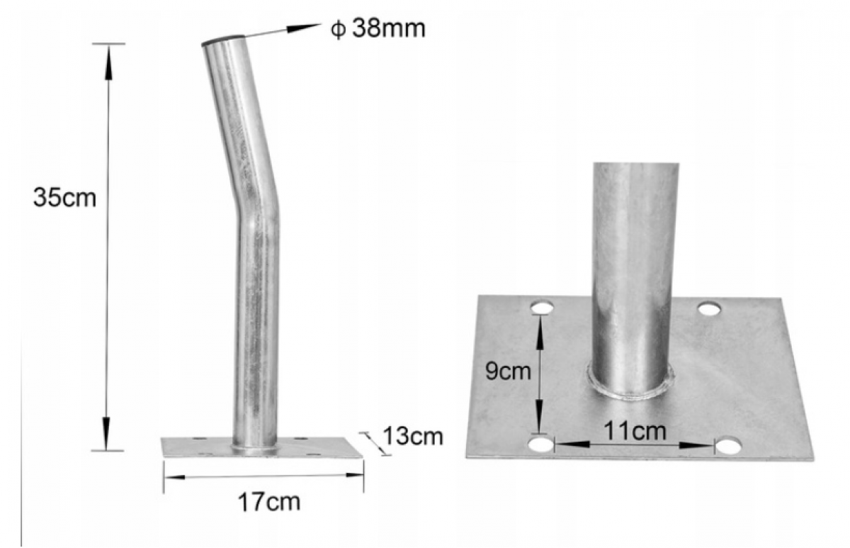 Seinale kinnitatav autorehvide hoidikute komplekt PGU 1 (4tk)