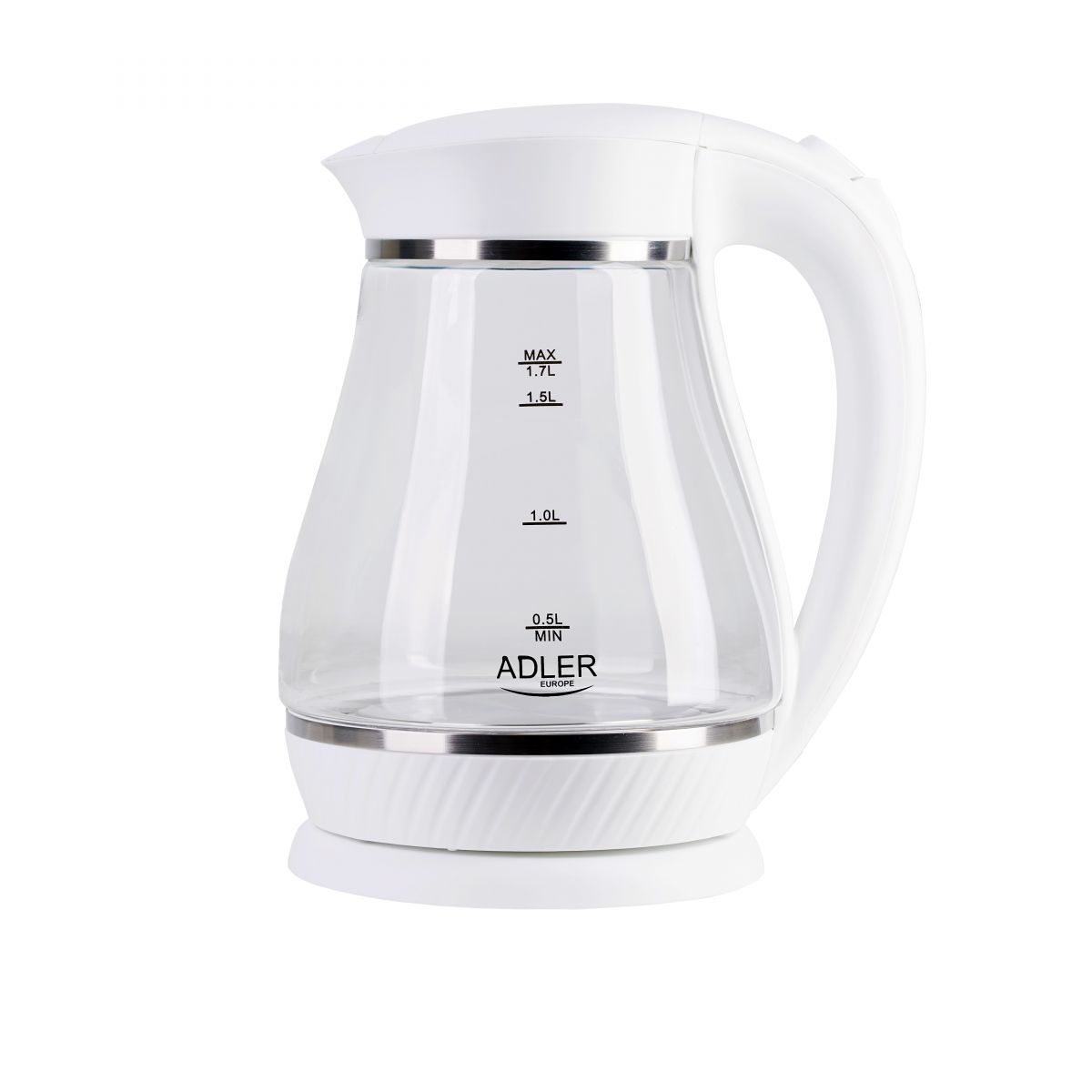 Adler AD 1274 white Kettle glass electric 1,7L