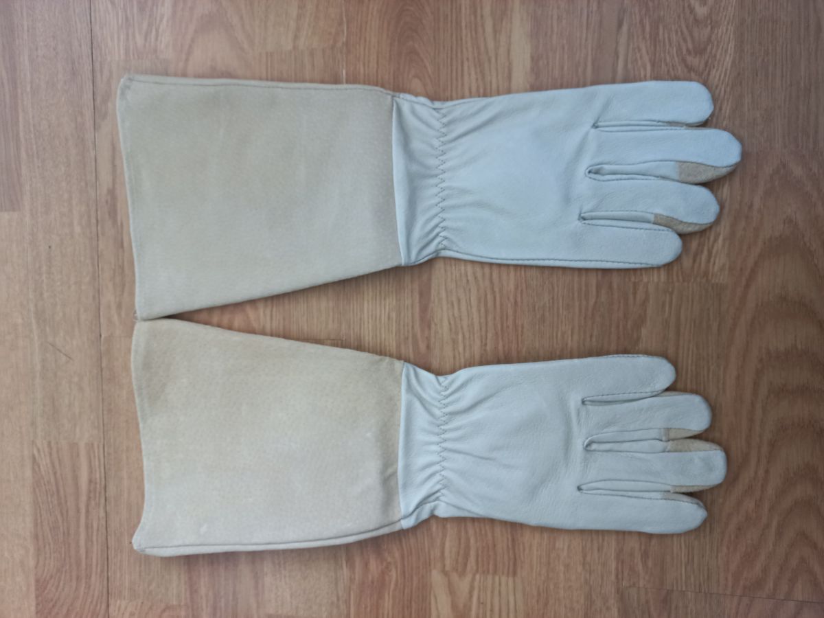 Long Garden Gloves (leather)