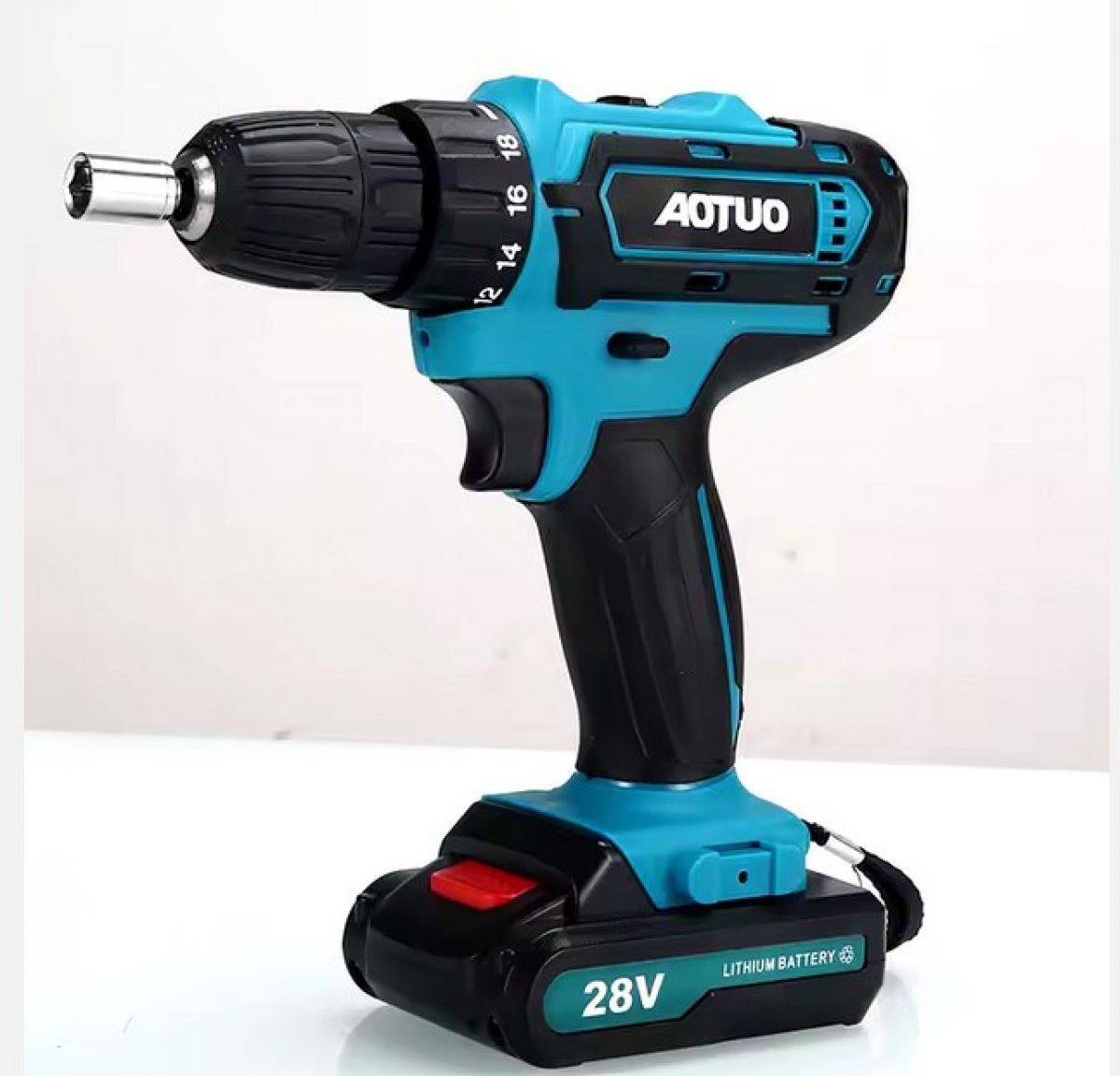 Cordless Drill Driver Enast 28V (with 2 Batteries)