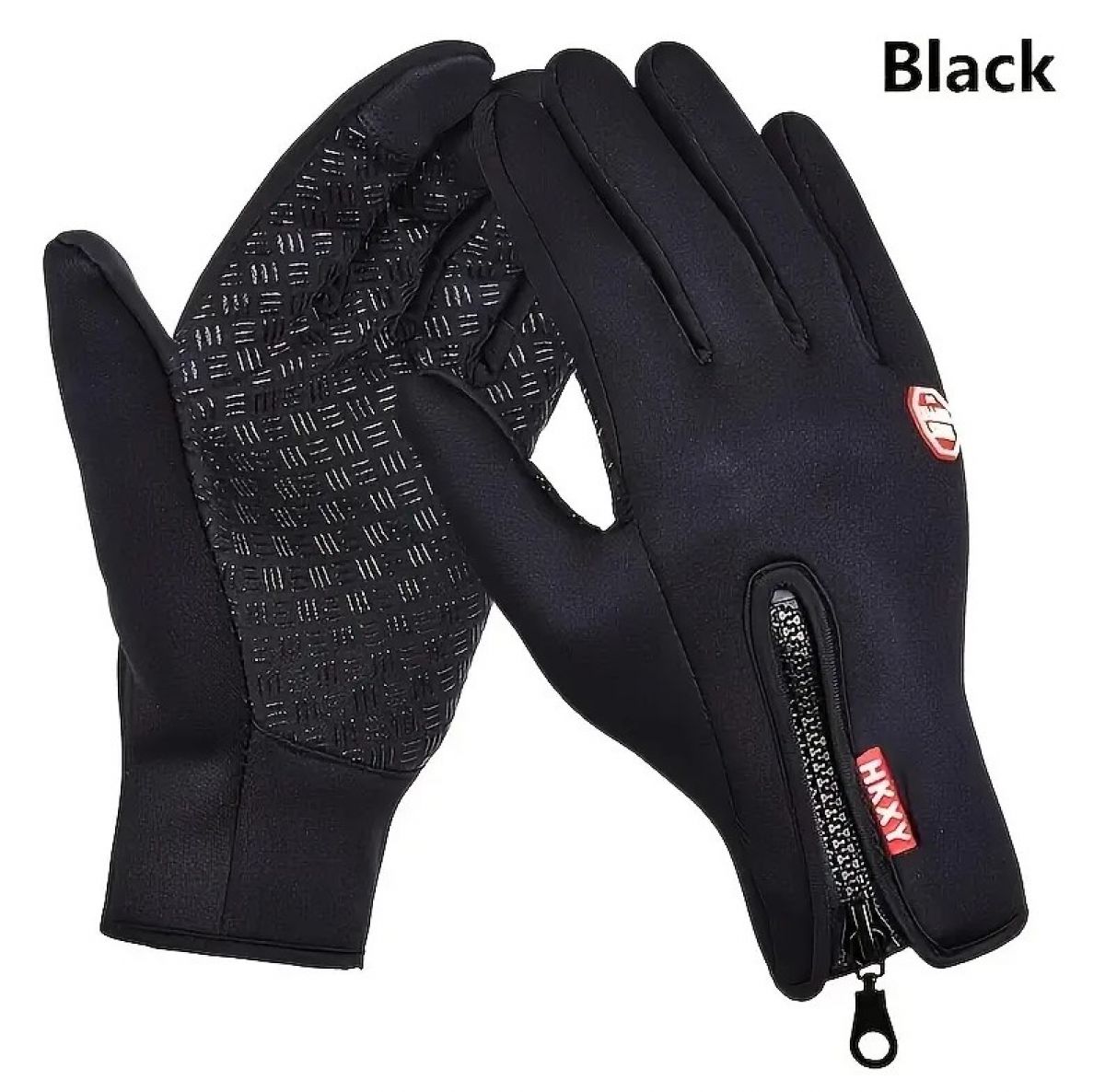 Warm Touch Screen Gloves (XL-Black)