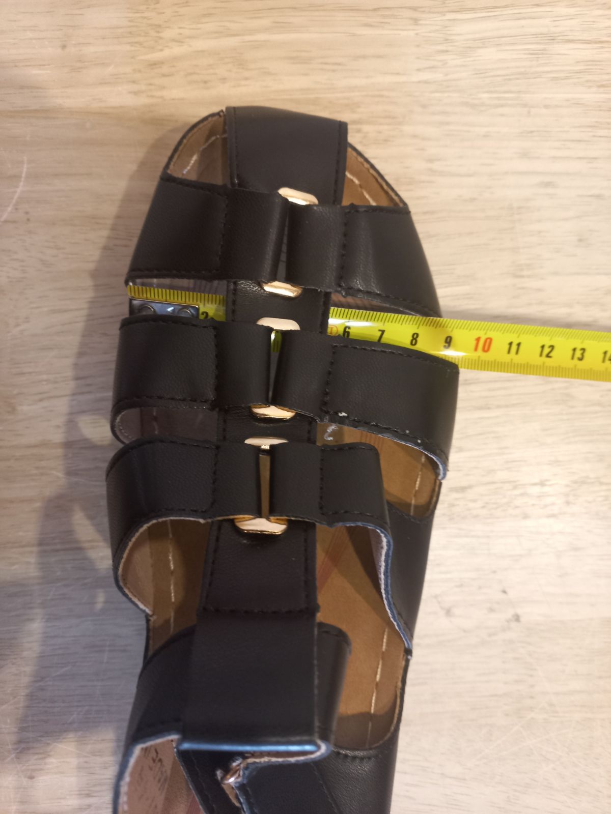 Women’s sandals Fogoin, black, 41