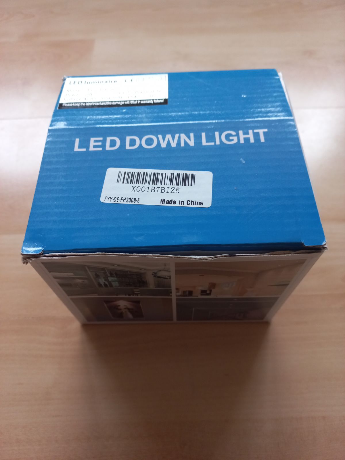 LED освещение, Набор из 6 светильников, 15 W
