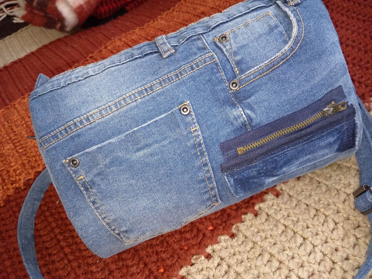 Unique "Urban Denim" bag
