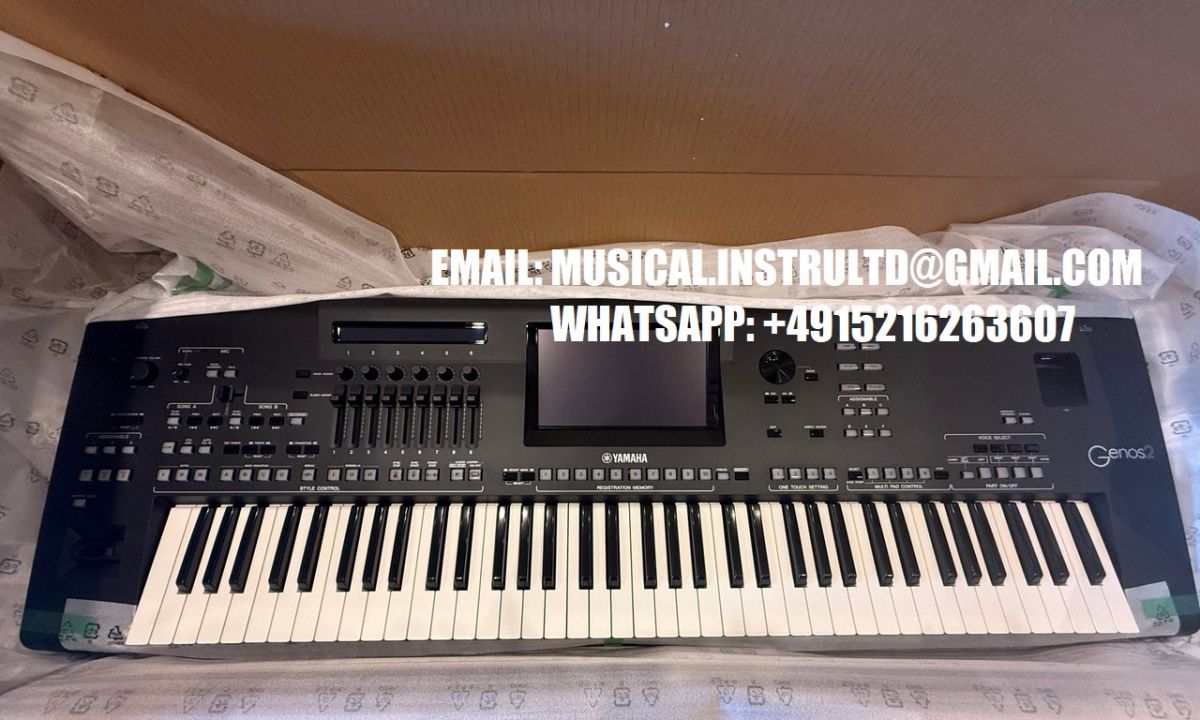 Uus Yamaha Genos2 XXL / Yamaha Genos, Tyros5, Motif XF8, Yamaha MODX8+, Yamaha PSR