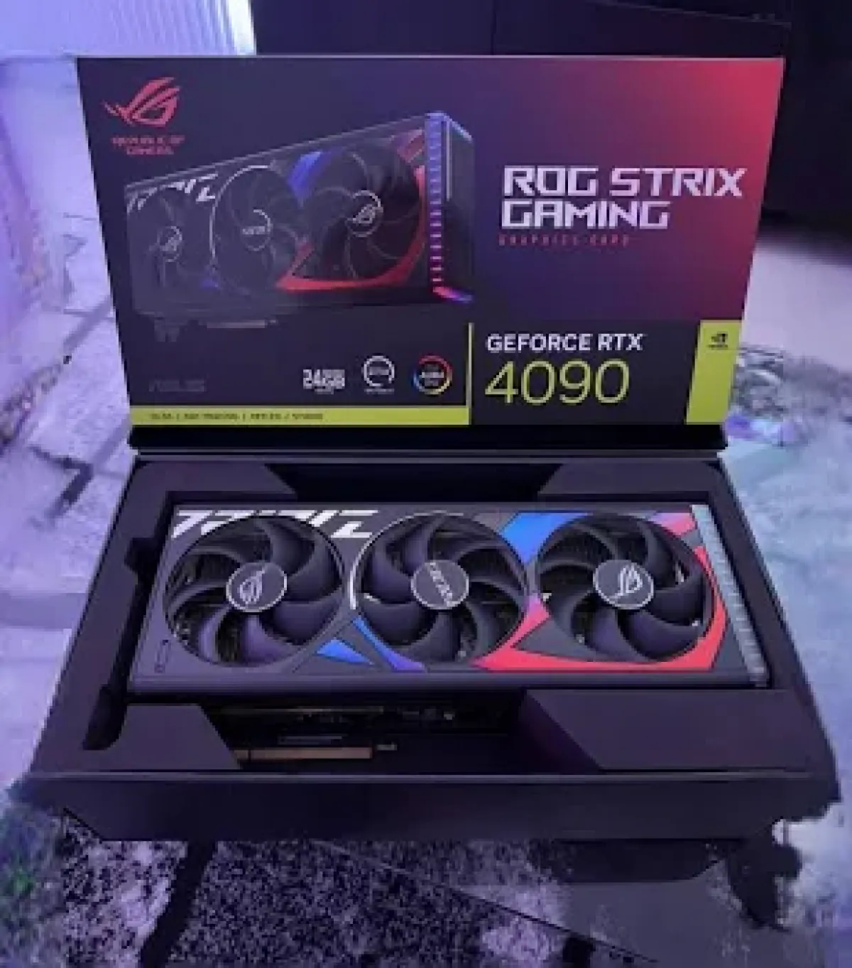 ASUS ROG STRIX RTX 4090 D 24GB GDDR6X GAMING GPU Graphics Card
