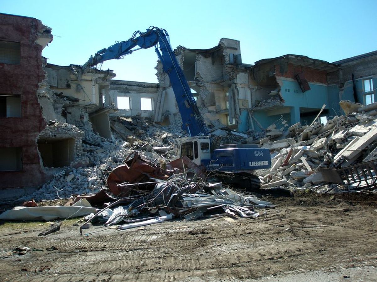 Demolition of buildings and structures