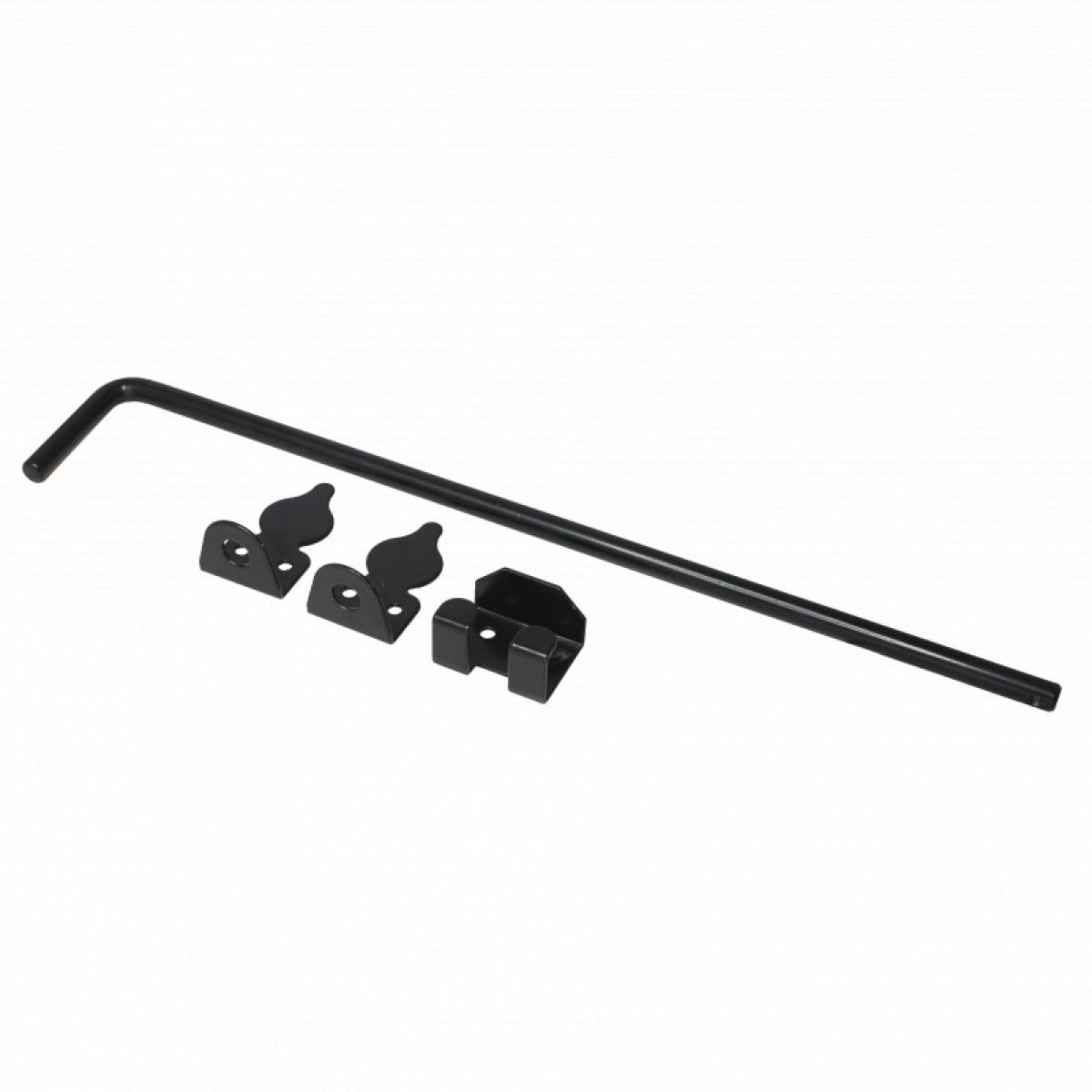 Gate Bolt WOT450 450x41x2,5 mm, Black