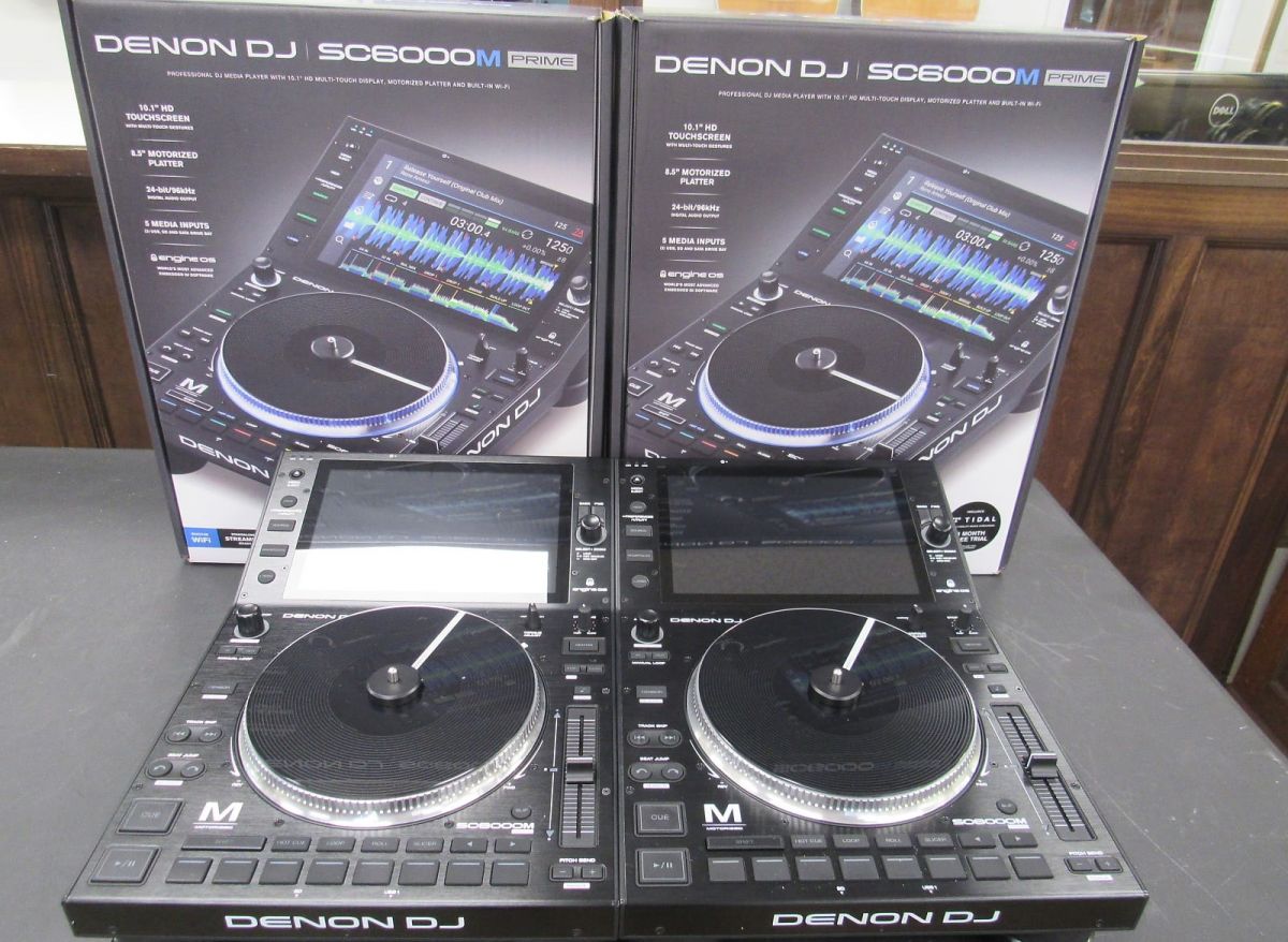Вендо Нуово Denon DJ Prime 4+W, Denon SC6000M Prime, Denon DJ X1800 Prime, Denon Dj Sc5000 Prime, Denon DJ S11, AlphaTheta XDJ-AZ, AlphaTheta OMNIS-DUO, AlphaTheta DDJ-GRV6, Pioneer DJ OPUS-Q