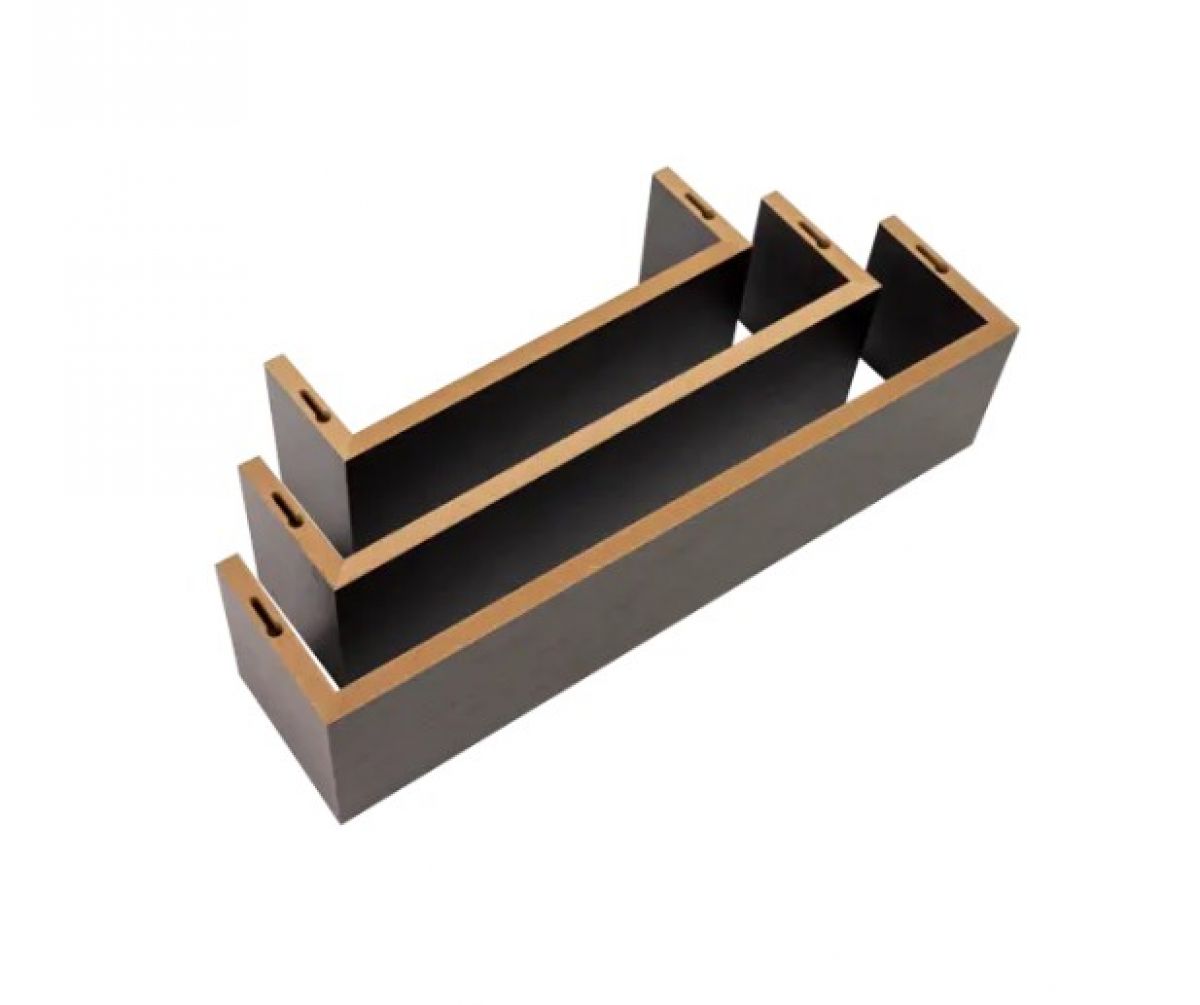 FUS 1 Set of shelves WENGE (Type U)