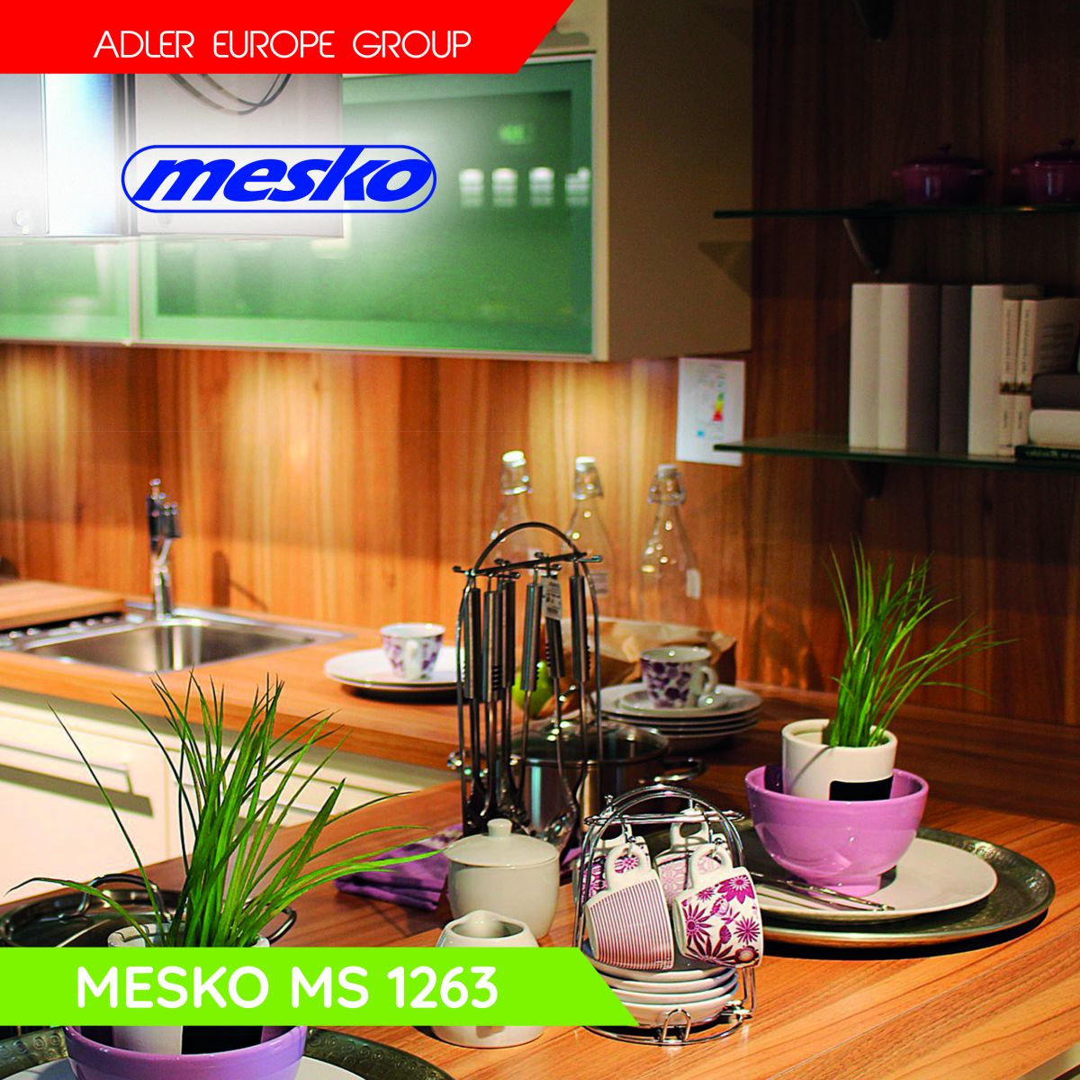 Mesko MS 1263 Стеклянный чайник 1,7 L