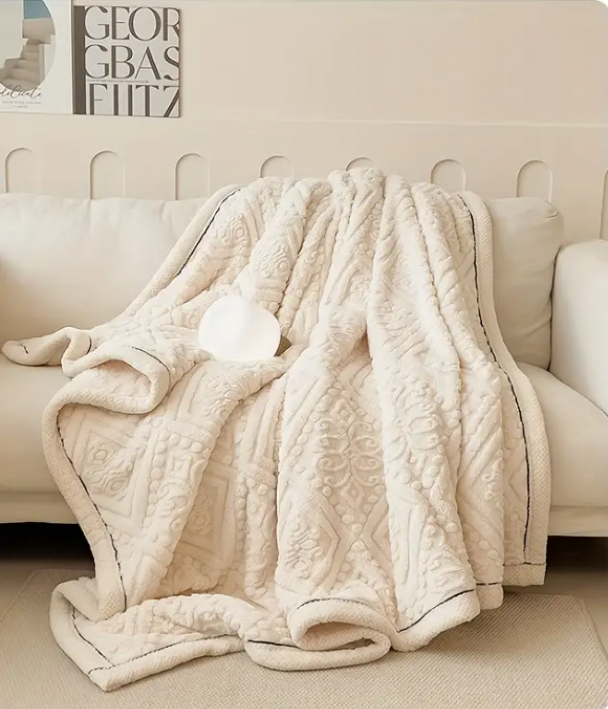 Pehme flanelltekk 150x200 cm