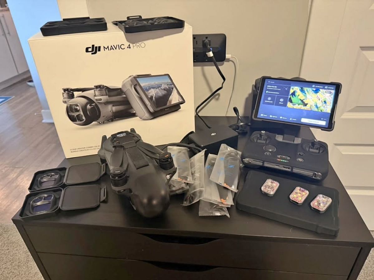 DJI Mavic 4 Pro, DJI Mavic 3 Pro, DJI Air 3S, DJI Air 3 , DJI Mini 5 Pro, DJI Lito X1, DJI Neo 2, DJI Avata 2, DJI Flip, DJI Mini 4 Pro, DJI Mavic 3E, DJI Matrice 4E, DJI Matrice 4T drones 