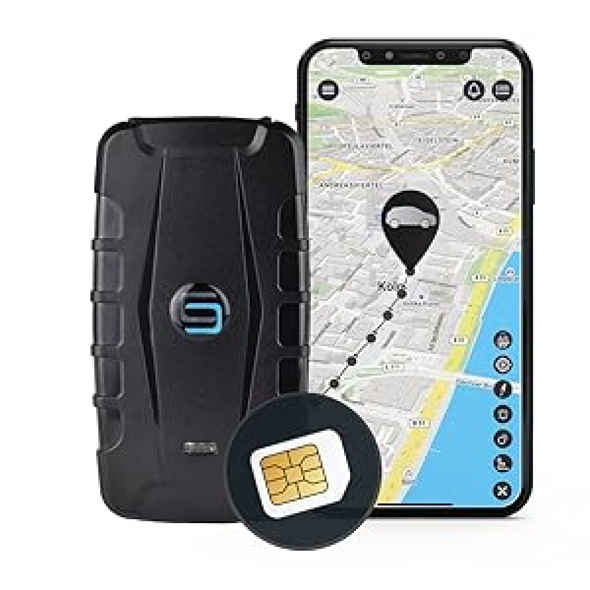 GPS-трекер Salind 20 4G для автомобилей, техники и лодок
