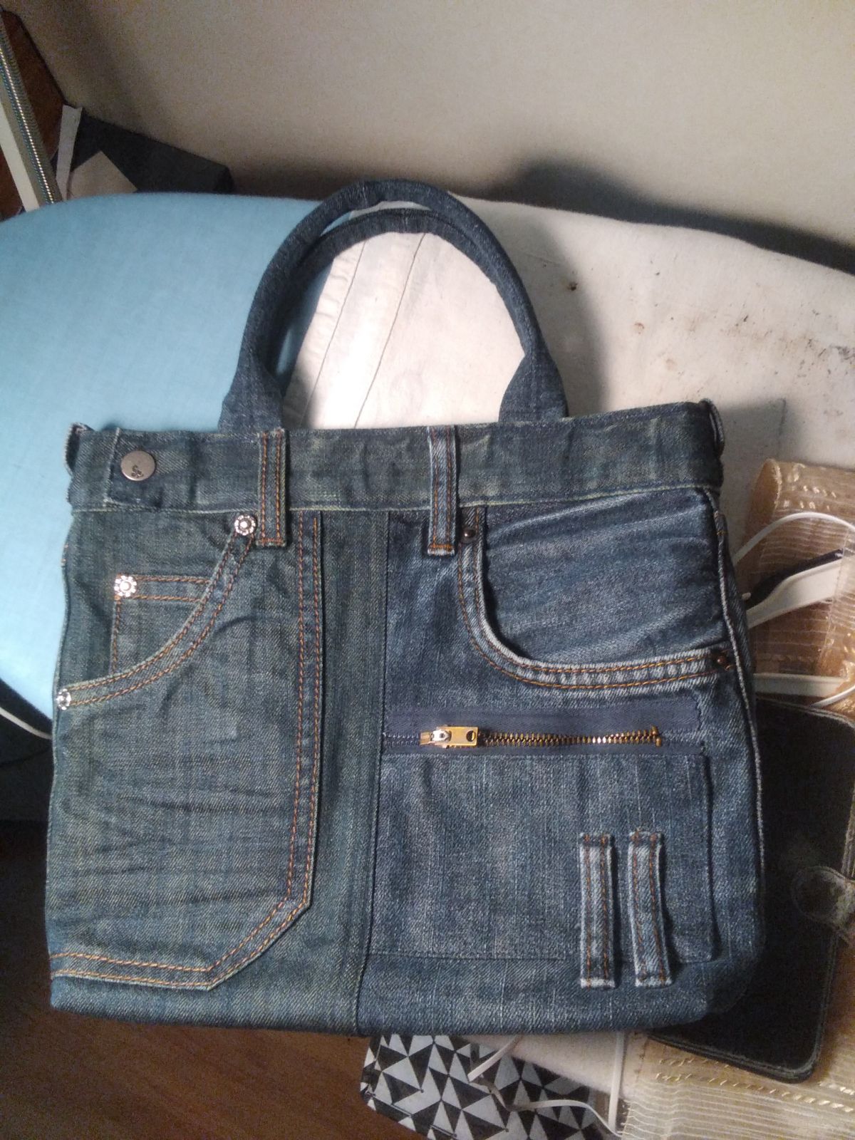 👜 Unique Denim Bag