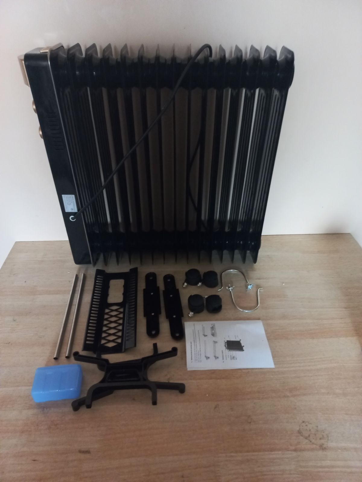 Oil Radiator 2000 W with 15 Ribs