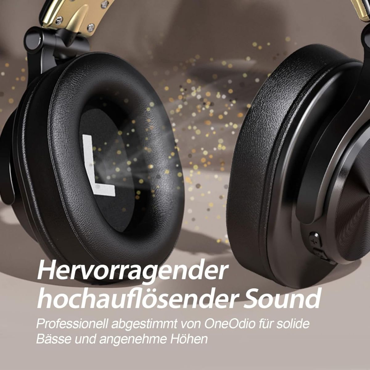 OneOdio on-ear Bluetooth headphones