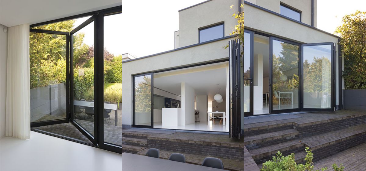 Windows, doors and substandard designs from aluminum-profile.