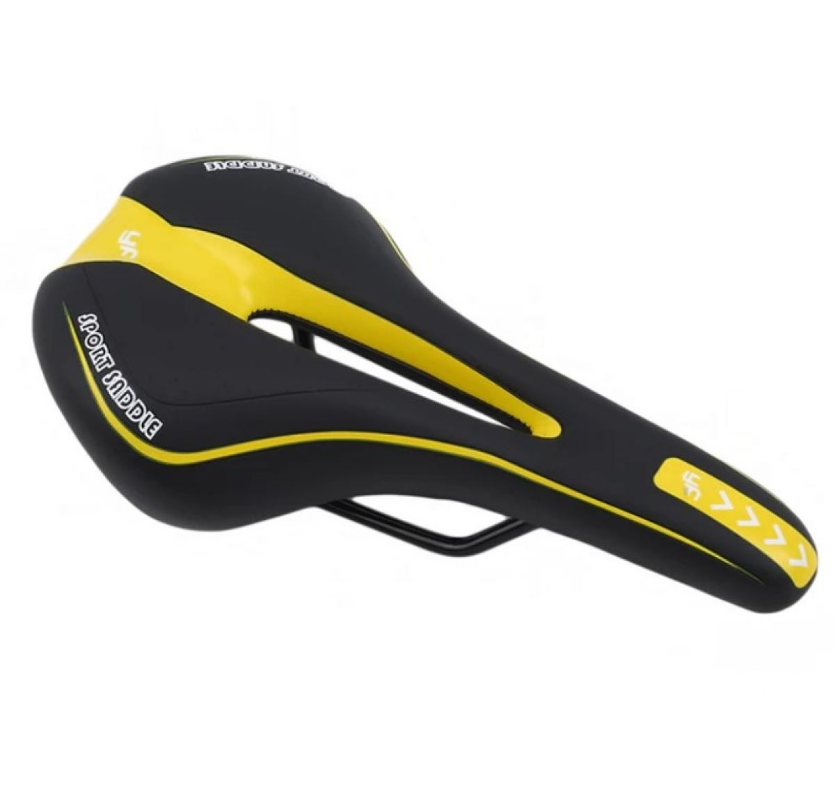 Bicycle Saddle, Yellow, 275 x 150mm