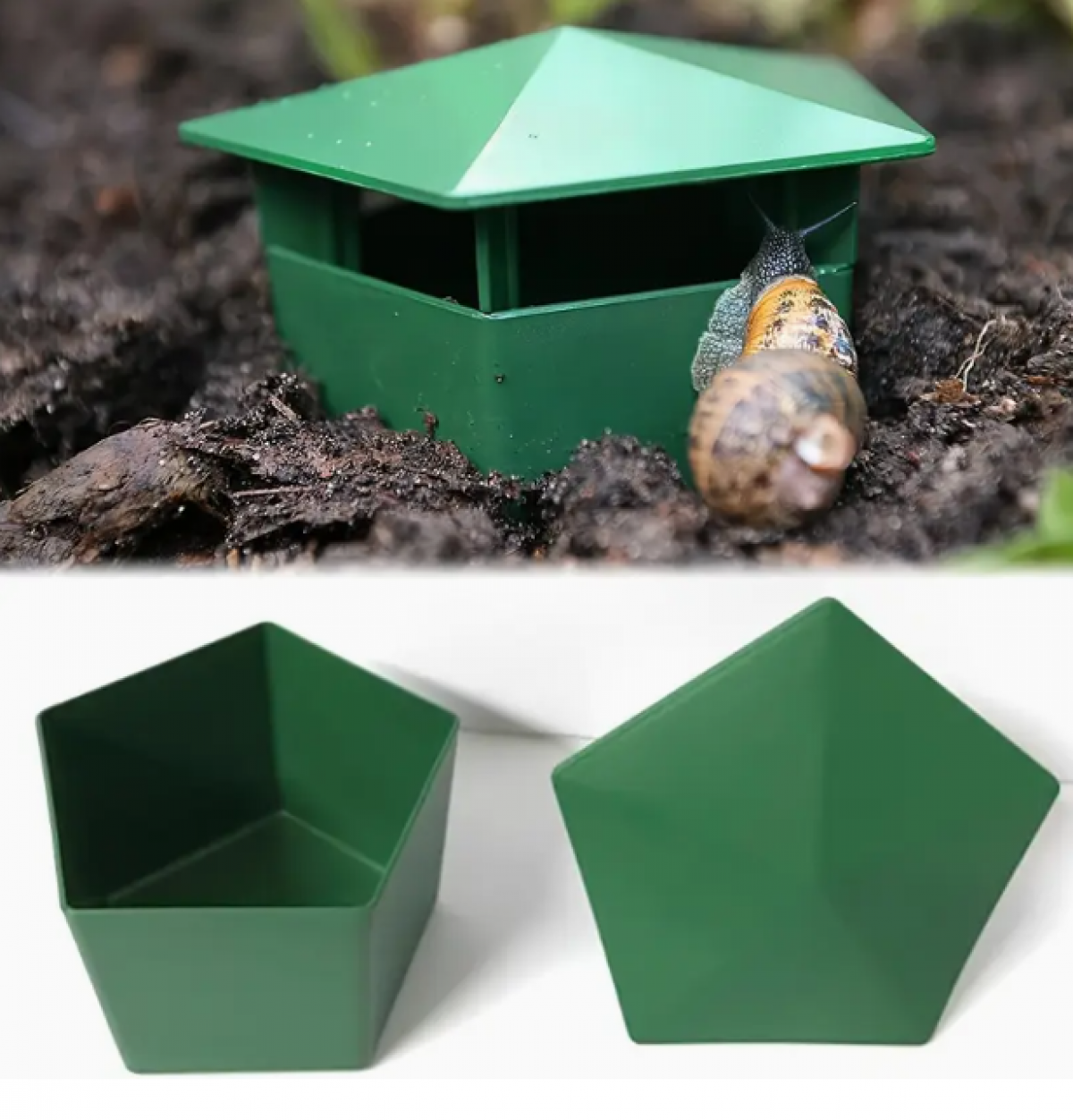 Snail and Slug Trap for the Garden (3 pcs.)