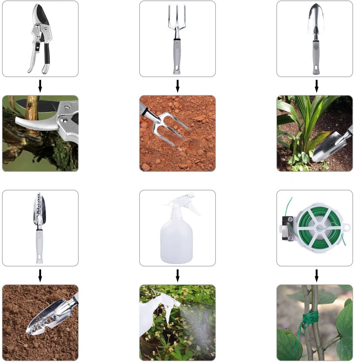ETEPON garden tool set