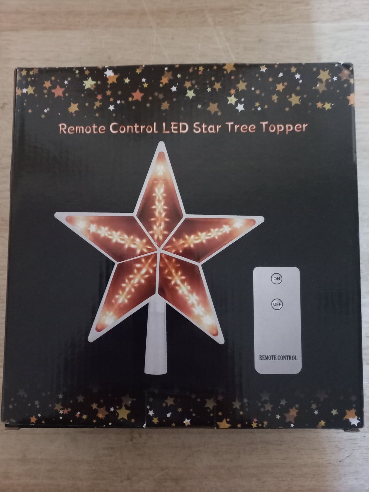 The Christmas LED star tree top