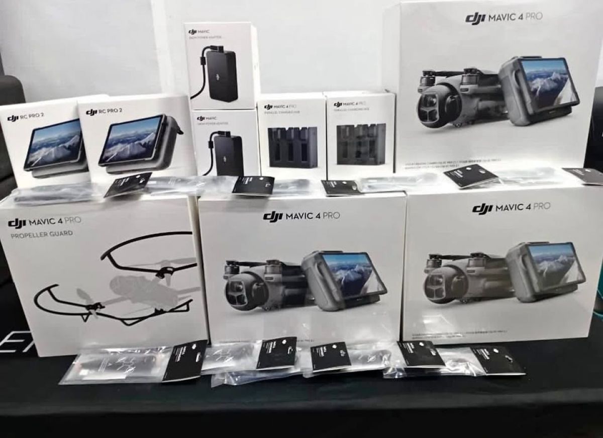 DJI Mavic 4 Pro, DJI Mavic 3 Pro, DJI Air 3S, DJI Air 3 , DJI Mini 5 Pro, DJI Lito X1, DJI Neo 2, DJI Avata 2, DJI Flip, DJI Mini 4 Pro, DJI Mavic 3E, DJI Matrice 4E, DJI Matrice 4T drones